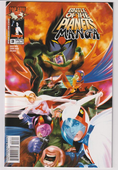 BATTLE OF THE PLANETS MANGA #3 (IMAGE 2004)