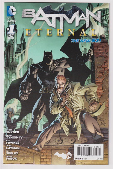 BATMAN ETERNAL #1 VAR ED 1:50 (DC 2014) "NEW UNREAD"