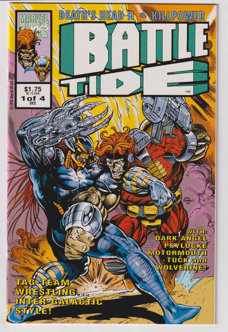 BATTLETIDE #1, 2, 3 & 4 (OF 4) (MARVEL 1992-93)