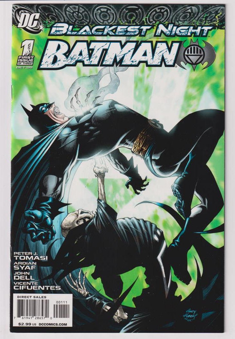 BLACKEST NIGHT BATMAN #1, 2 & 3 (OF 3) (DC 2009)