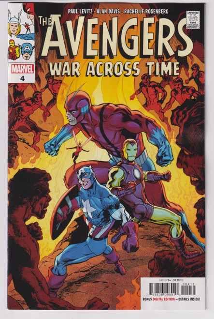 AVENGERS WAR ACROSS TIME #4 (MARVEL 2023) "NEW UNREAD"