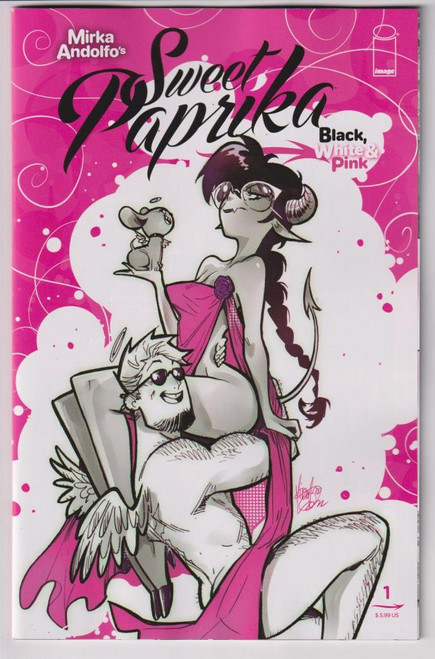 SWEET PAPRIKA BLACK WHITE & PINK (IMAGE 2023) "NEW UNREAD"