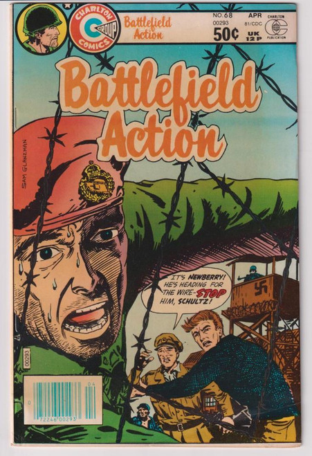 BATTLEFIELD ACTION #68 (CHARLTON 1981)