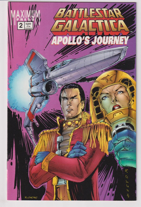 BATTLESTAR GALACTICA APOLLOS JOURNEY #2 (MAXIMUM 1995)