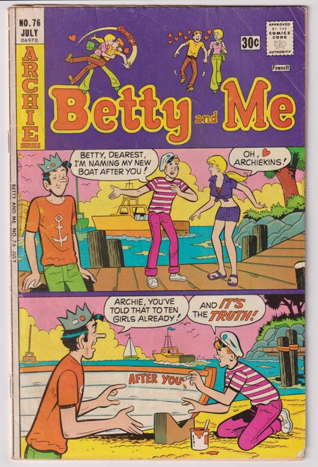 BETTY AND ME #076 (ARCHIE 1976)