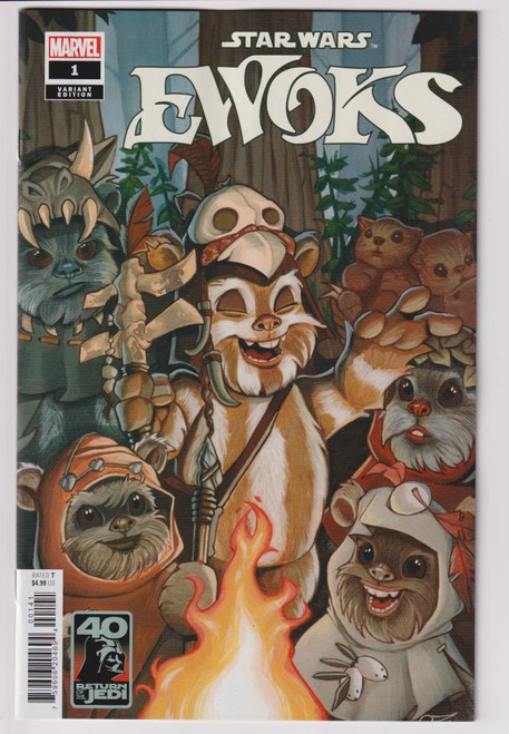 STAR WARS RETURN OF THE JEDI EWOKS #1 ZULLO VAR (MARVEL 2023) "NEW UNREAD"