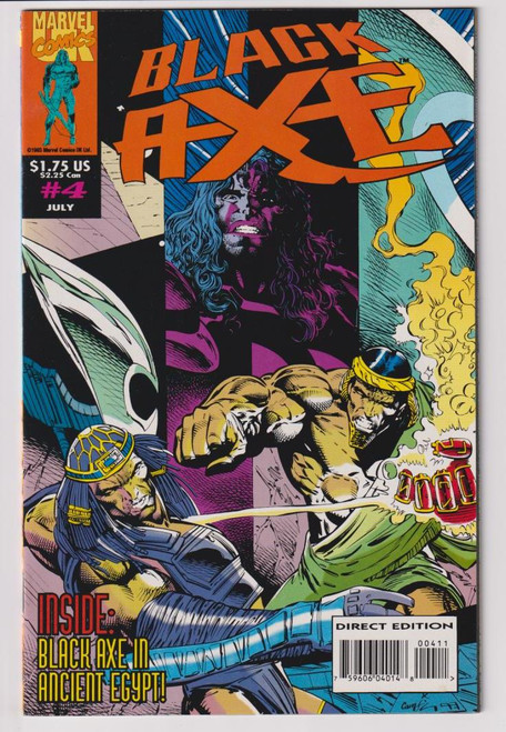 BLACK AXE #4 (MARVEL 1993)