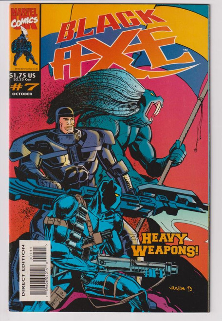 BLACK AXE #7 (MARVEL 1993)