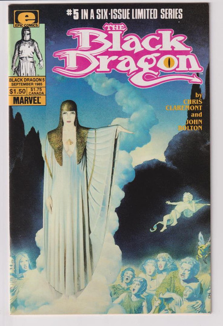 BLACK DRAGON #5 (MARVEL 1985)