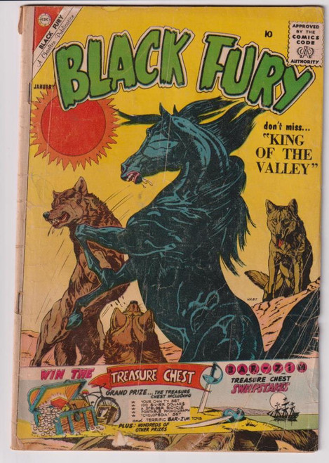 BLACK FURY #28 (CHARLTON 1961)