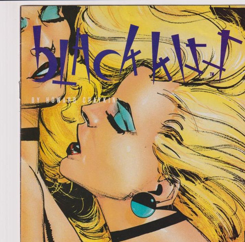 BLACK KISS #10 (VORTEX 1989)