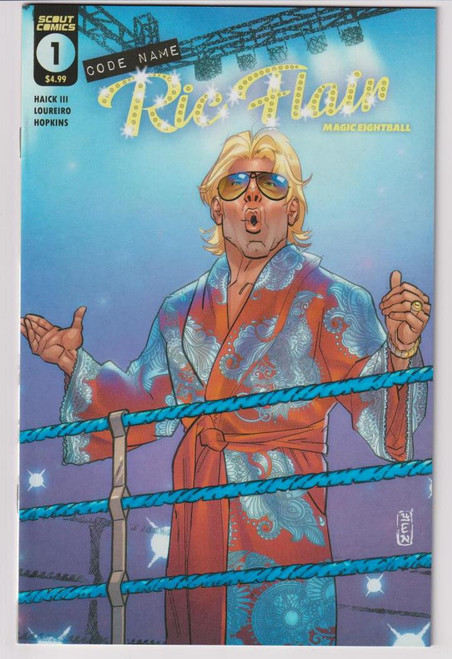 CODENAME RIC FLAIR MAGIC EIGHTBALL (ONE SHOT) CVR B (SCOUT 2023) "NEW UNREAD"