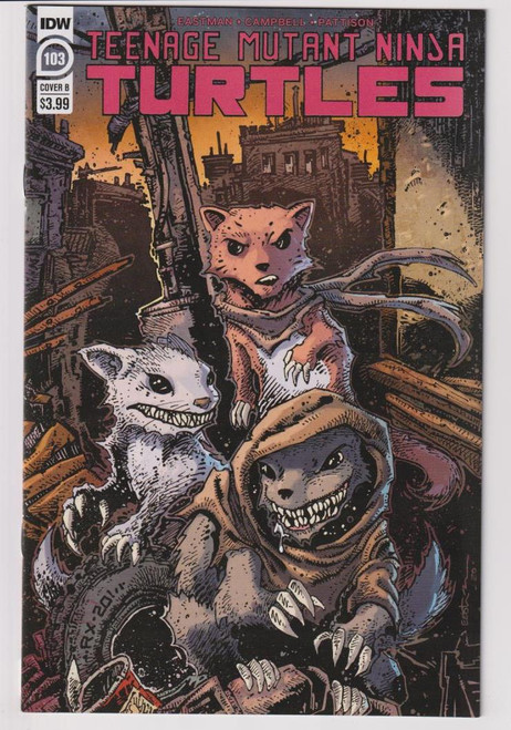 TMNT ONGOING #103 CVR B EASTMAN (IDW 2020) C2 "NEW UNREAD"