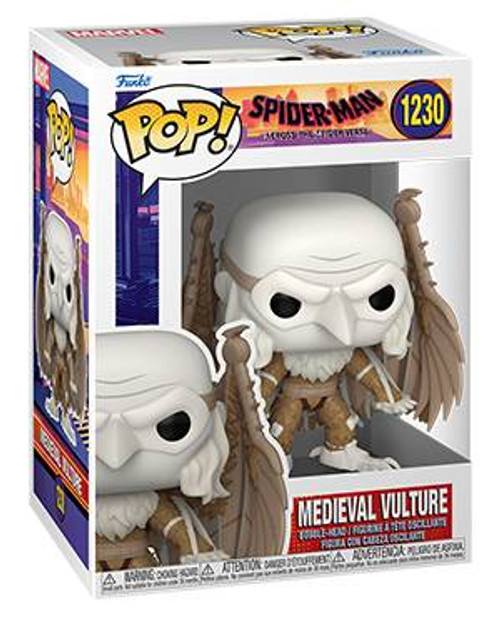 POP VINYL SPIDER-MAN ACROSS SPIDERVERSE MEDIEVAL VULTURE FIG