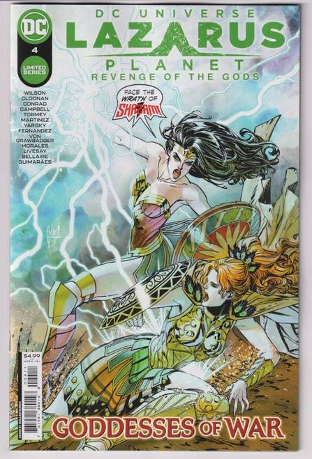 LAZARUS PLANET REVENGE OF THE GODS #4 (OF 4) (DC 2023) "NEW UNREAD"