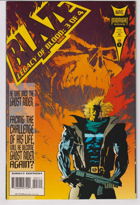 BLAZE LEGACY OF BLOOD #3 (MARVEL 1992)