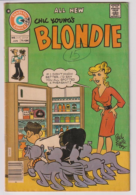 BLONDIE #217 (CHARLTON 1975)