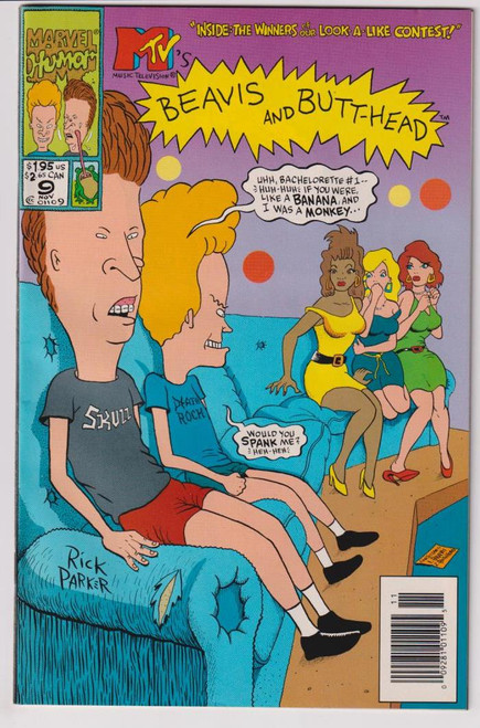 BEAVIS AND BUTT-HEAD #09 (MARVEL 1994) C2