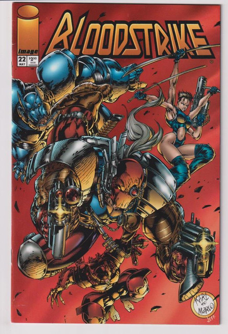 BLOODSTRIKE #22 (IMAGE 1995)