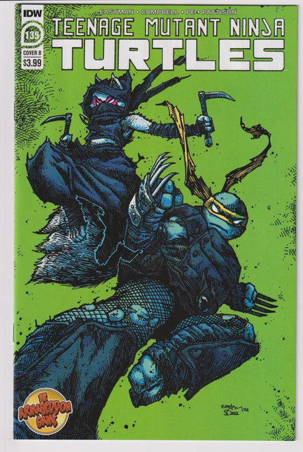 TMNT ONGOING #135 CVR B (IDW 2022) C2 "NEW UNREAD"