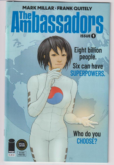 AMBASSADORS #1 (OF 6) 2ND PTG SPECIAL EDITION (IMAGE 2023) "NEW UNREAD"