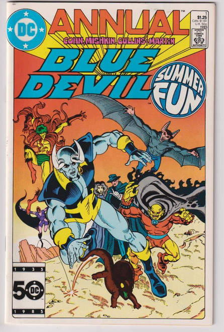 BLUE DEVIL ANNUAL #1 (DC 1985)
