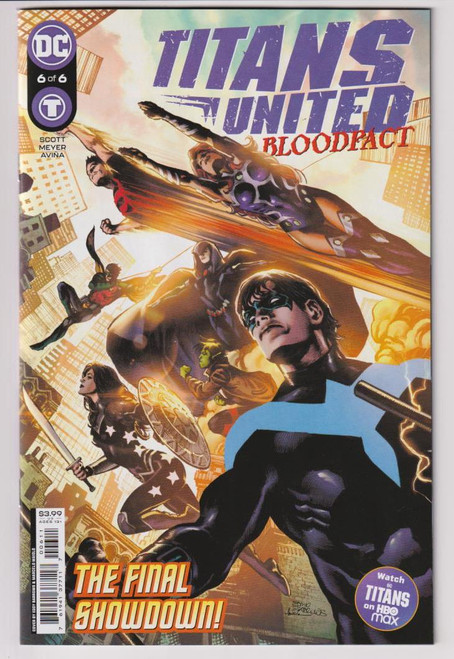 TITANS UNITED BLOODPACT #6 (OF 6) (DC 2023) C2 "NEW UNREAD"