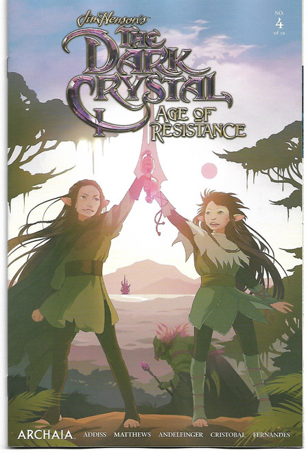 JIM HENSON DARK CRYSTAL AGE RESISTANCE #04 CVR A FINDEN (ARCHIA 2019)