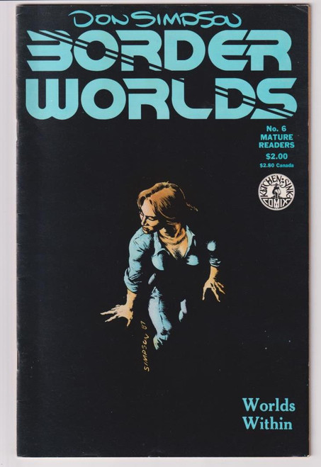BORDER WORLDS #6 (KITCHEN SINK 1987)