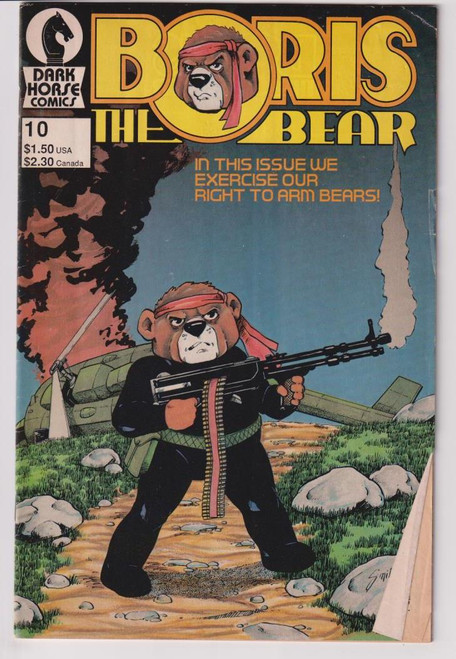 BORIS THE BEAR #10 (DARK HORSE 1987)