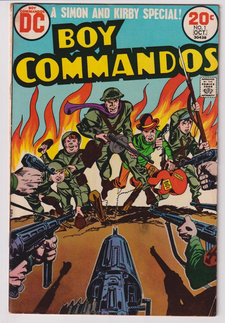BOY COMMANDOES #1 (DC 1973)