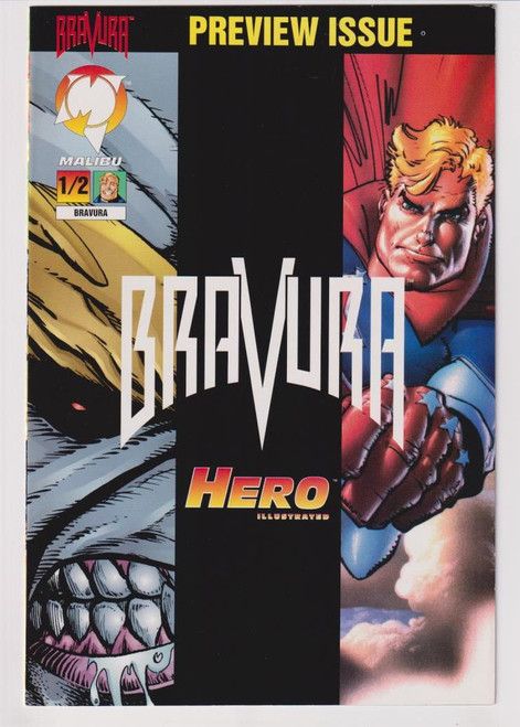 BRAVURA PREVIEW #1/2 (MALIBU 1994)