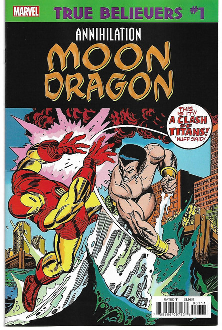 TRUE BELIEVERS ANNIHILATION MOONDRAGON #1 (MARVEL 2019)