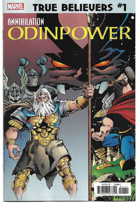 TRUE BELIEVERS ANNIHILATION ODINPOWER #1 (MARVEL 2019)