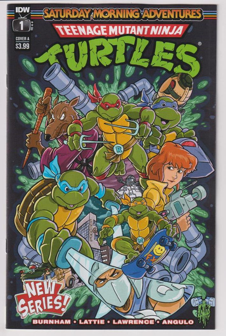 TMNT SATURDAY MORNING ADV CONTINUED (2023) #1 CVR A (IDW 2023) "NEW UNREAD"