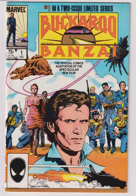 BUCKAROO BANZAI #1 (MARVEL 1984)