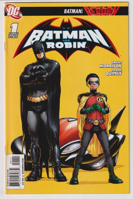 BATMAN AND ROBIN (2009) #1 (DC 2009) C2