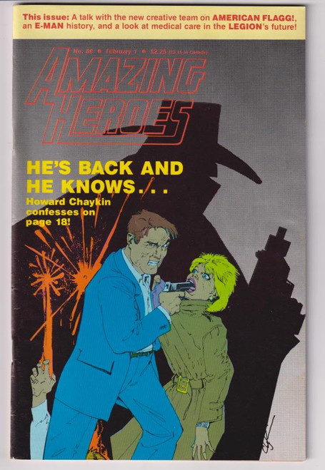 AMAZING HEROES #088 (FANTAGRAPHICS 1986)