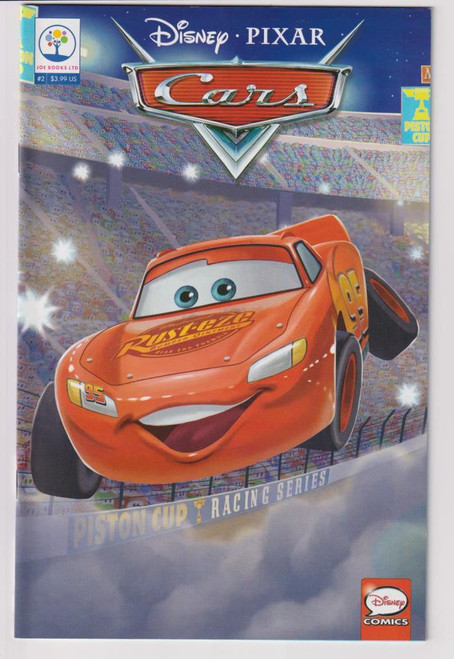 DISNEY PIXAR CARS #2 (JOE BOOKS 2017) "NEW UNREAD"