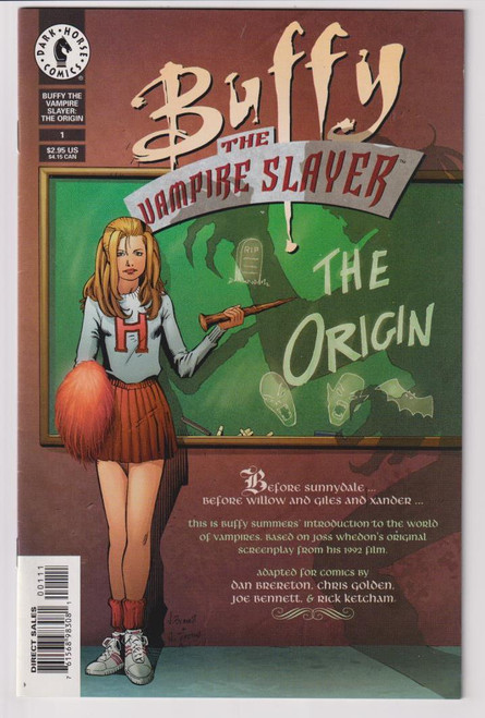 BUFFY THE VAMPIRE SLAYER THE ORIGIN #1A (DARK HORSE 1999)