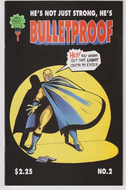 BULLETPROOF COMICS #2 (WET PAINT GRAPHICS 1999)