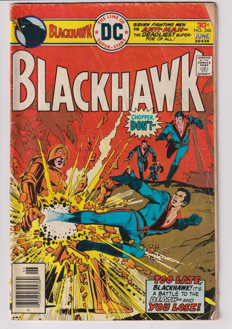 BLACKHAWK #246 (DC 1976)