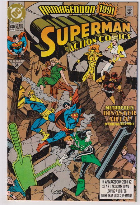 ACTION COMICS #670 (DC 1991)