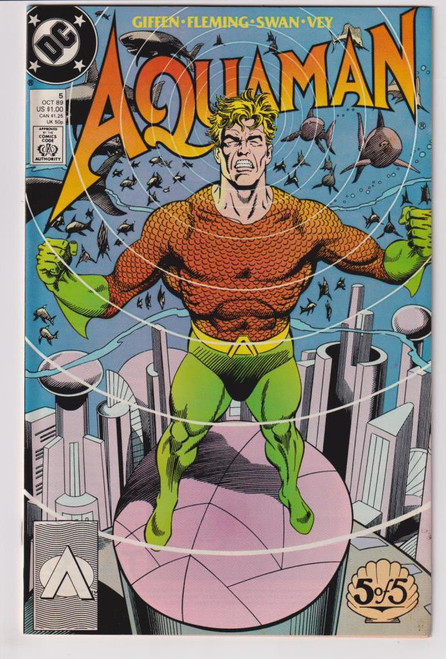 AQUAMAN (1989) #05 (DC 1989)