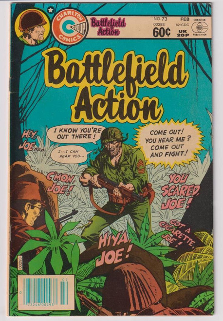 BATTLEFIELD ACTION #73 (CHARLTON 1981)