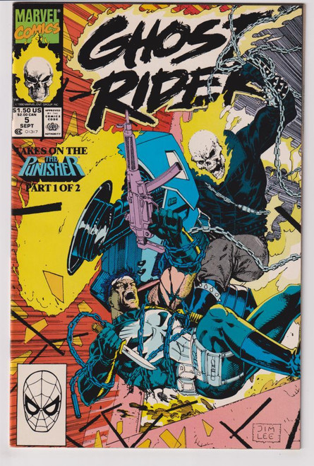 GHOST RIDER (1990) #05 (MARVEL 1990) C2