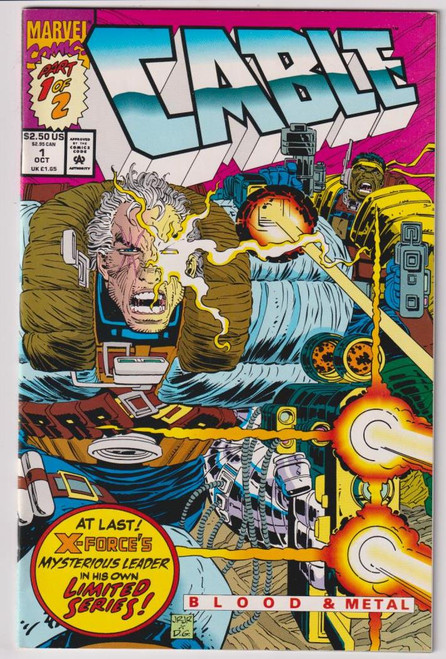 CABLE BLOOD AND METAL #1 (MARVEL 1992)