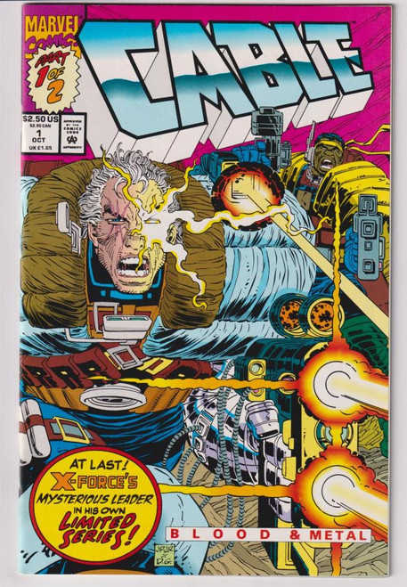 CABLE BLOOD AND METAL #1 & 2 (MARVEL 1992)