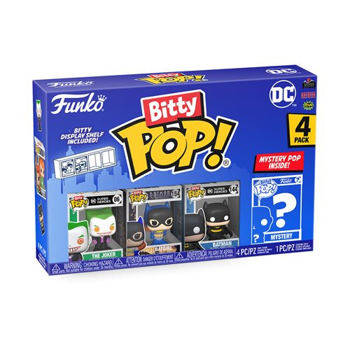 Batman The Joker Bitty Pop! Mini-Figure 4-Pack