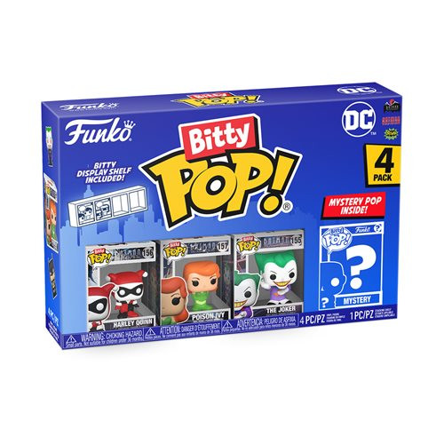 Batman Harley Quinn Bitty Pop! Mini-Figure 4-Pack